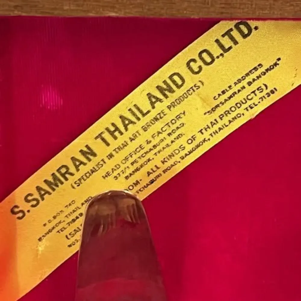 s. samran thailand co. vintage 27